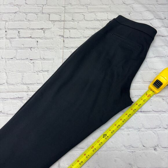 Maeve by Anthropologie Slim Ankle Zip Ponte Pants Size US 8 UK 12 Black C052 -16 - Picture 7 of 16